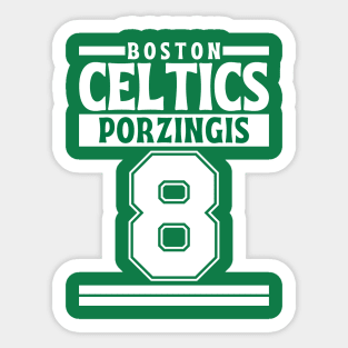 Boston Celtics Porzingis 8 Limited Edition Sticker